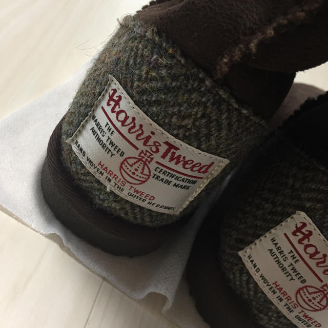 Harris Tweed(ハリスツイード)の新品 ハリスツイード ムートンブーツ レディースの靴/シューズ(ブーツ)の商品写真