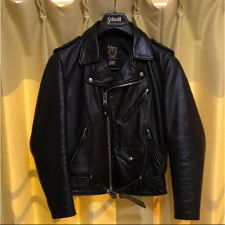 ショット(schott)のダブルライダース 36(ライダースジャケット)