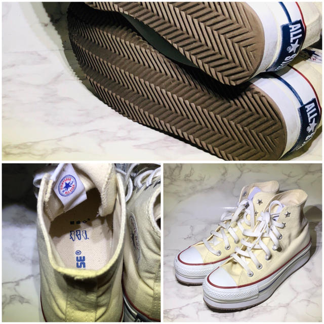 CONVERSE(コンバース)のconverse×mini  コンバース×ミニ コラボモデル (厚底)約3cm レディースの靴/シューズ(スニーカー)の商品写真