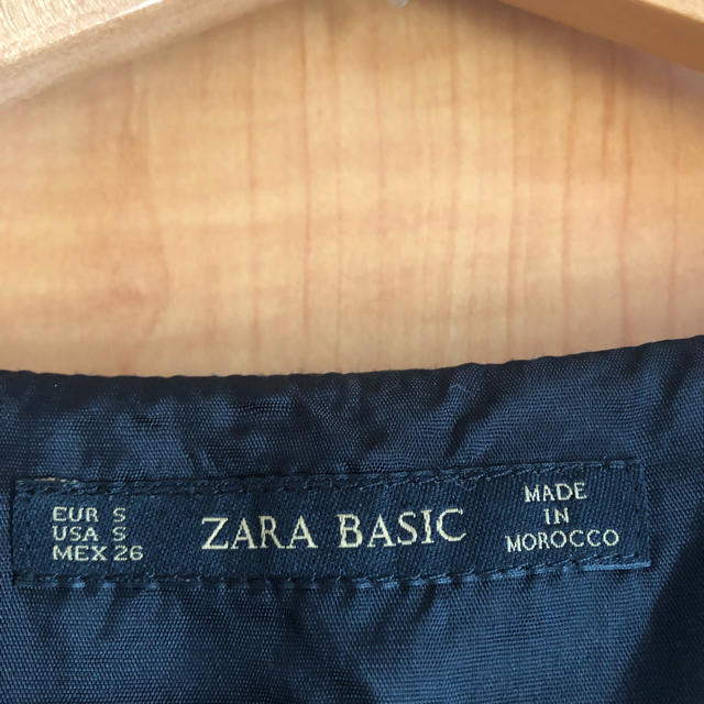 ZARA(ザラ)のZARA ブラックドレス レディースのワンピース(ひざ丈ワンピース)の商品写真