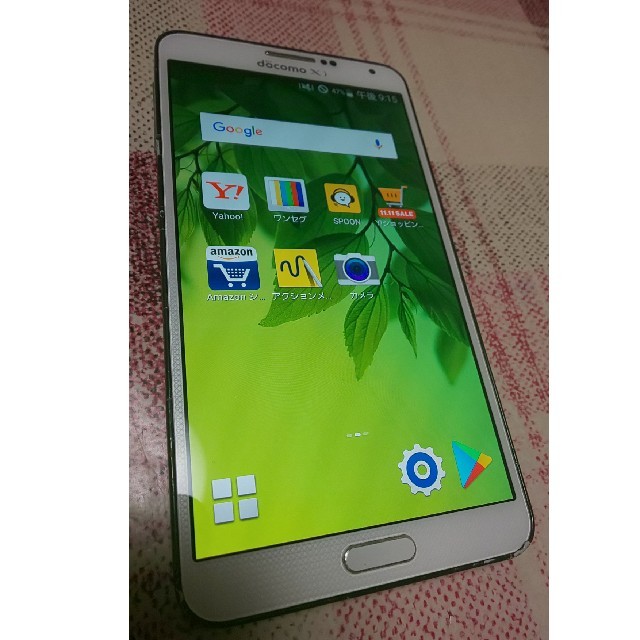 スマートフォン本体GALAXY Note 3 SC-01F ホワイト
(docomo)