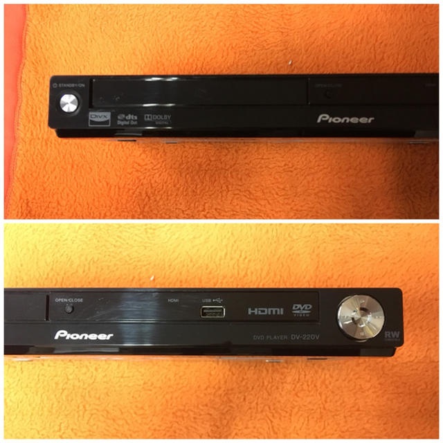 Pioneer(パイオニア)の⭐︎Pioneer  DVDプレイヤー   DV-220V スマホ/家電/カメラのテレビ/映像機器(DVDプレーヤー)の商品写真