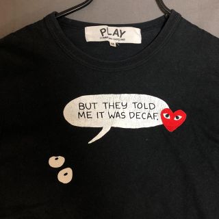 コムデギャルソン(COMME des GARCONS)のコムデギャルソン プレイ コラボ Tシャツ(Tシャツ/カットソー(半袖/袖なし))