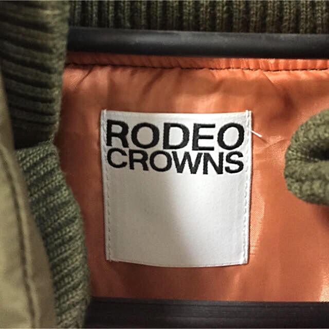 RODEO CROWNS(ロデオクラウンズ)のロデオクラウンズ  新品  MA-1 （タグ付き） レディースのジャケット/アウター(ブルゾン)の商品写真