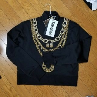 モスキーノ(MOSCHINO)のH&M MOSCHINOコラボ★ジップジャケット M size(トレーナー/スウェット)