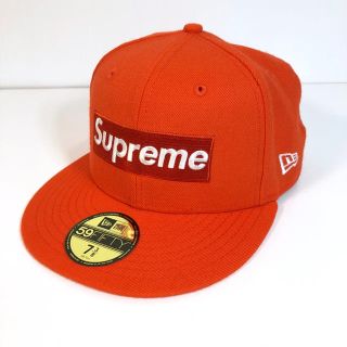 シュプリーム(Supreme)のSupreme シュプリーム 帽子 キャップ オレンジ NewEra 7-3/8(キャップ)