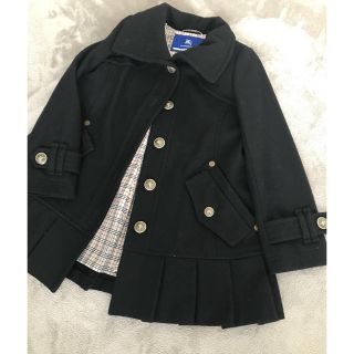 バーバリーブルーレーベル(BURBERRY BLUE LABEL)の期間限定お値下げ バーバリーブルーレーベル プリーツコート(ロングコート)