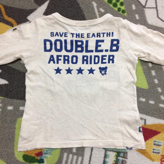 DOUBLE.B(ダブルビー)のダブルB アフロライダー 90 キッズ/ベビー/マタニティのキッズ服男の子用(90cm~)(Tシャツ/カットソー)の商品写真