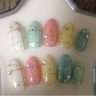 マカロンカラー ネイルチップ マカロンカラー ネイルチップ