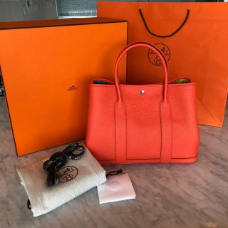 エルメス(Hermes)の超レア新品未使用HERMES ガーデンパーティPM柄入り(トートバッグ)