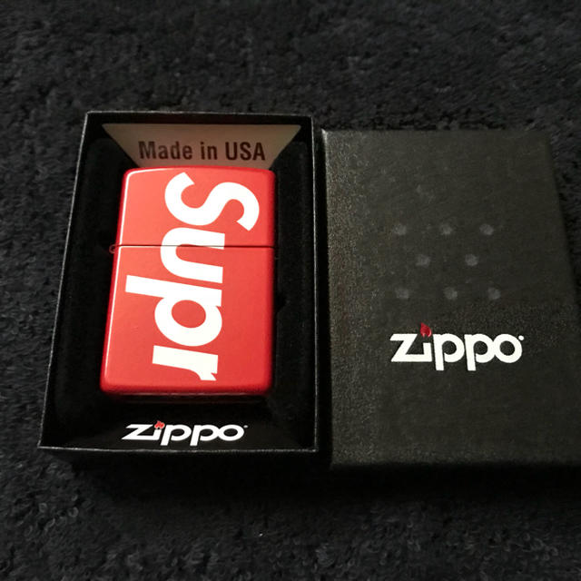 supreme zippoライター 新品未使用 オンライン購入品 ジッポ mucholab