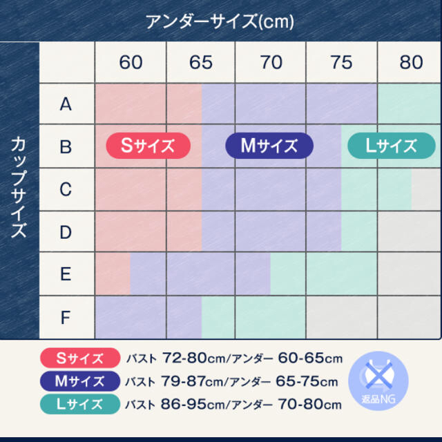 ＊新品・未使用＊ ナイトブラ  Lサイズ レディースの下着/アンダーウェア(ブラ)の商品写真