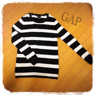 ギャップ(GAP)の♡美品♡GAP♡リブボーダーニット♡(ニット/セーター)