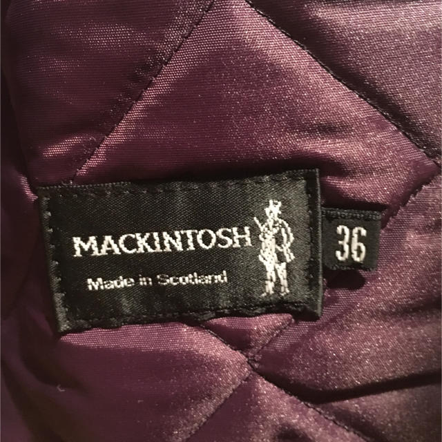 MACKINTOSH(マッキントッシュ)の【値下げ】マッキントッシュ キルティングジャケット パープル サイズ36 メンズのジャケット/アウター(ナイロンジャケット)の商品写真