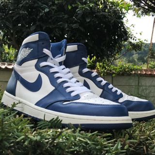 ナイキ(NIKE)のair jordan1 ストームブルー！(スニーカー)