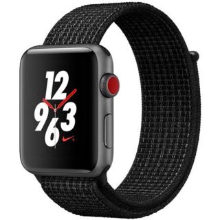 アップルウォッチ(Apple Watch)の新品 アップルウォッチ Series3 Nike+ GPS セルラー42mm(スマートフォン本体)