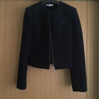 カルヴェン(CARVEN)のほぼ新品 CARVEN ウール ジャケット(ノーカラージャケット)