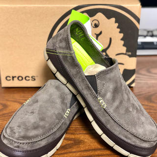 クロックス(crocs)の【papara様専用】クロックス microsuede loafer(スニーカー)