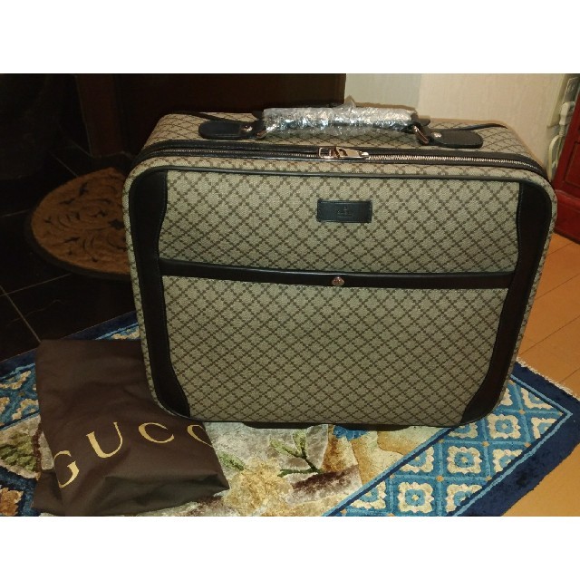 Gucci(グッチ)のグッチGucci バッグ パイロットスーツケーストロリーキャリー メンズのバッグ(トラベルバッグ/スーツケース)の商品写真