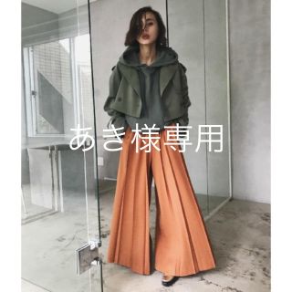 アメリヴィンテージ(Ameri VINTAGE)の完売新品AMERI WARM MOISTEANE PLEATS ワイドパンツ(その他)