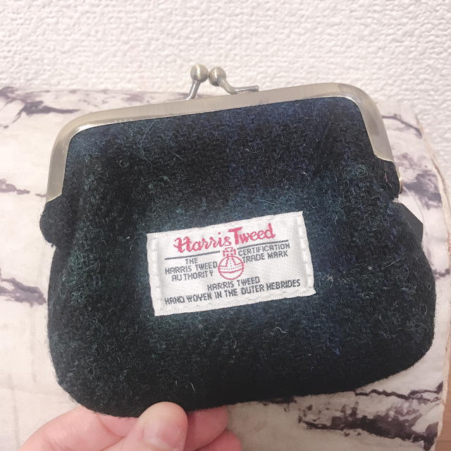 Harris Tweed(ハリスツイード)の大幅値下げ中‼️ハリスツイード♡がま口財布 レディースのファッション小物(財布)の商品写真