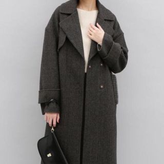 アダムエロぺ ロングコート(レディース)(ブラウン/茶色系)の通販 37