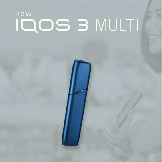 新品未使用 iQOS3 Multi ステラーブルー ｱｲｺｽ ﾏﾙﾁ