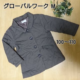 グローバルワーク(GLOBAL WORK)のグローバルワーク  キッズ  ジャンパー  茶色  100～110(ジャケット/上着)