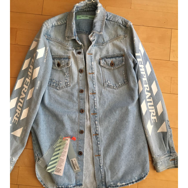 オフホワイト off-white デニムジャケット 【驚きの値段で】 23500円