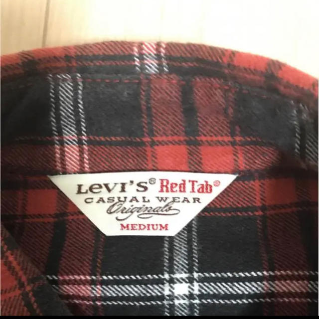 Levi's(リーバイス)のlevi's red tab リーバイス レッド タブ チェックシャツ Mサイズ メンズのトップス(シャツ)の商品写真