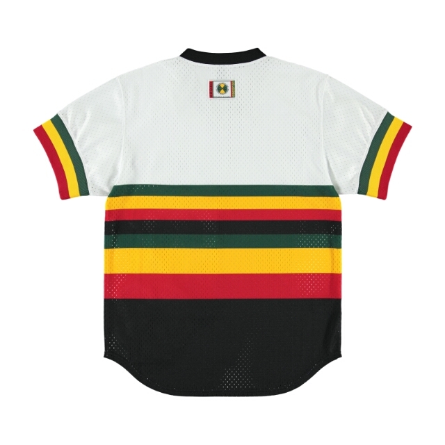 CROSS COLOURS(クロスカラーズ)のクロスカラーズ x Mitchell&Ness HOOLIGANS JERSEY メンズのトップス(Tシャツ/カットソー(半袖/袖なし))の商品写真