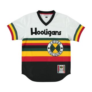 クロスカラーズ(CROSS COLOURS)のクロスカラーズ x Mitchell&Ness HOOLIGANS JERSEY(Tシャツ/カットソー(半袖/袖なし))