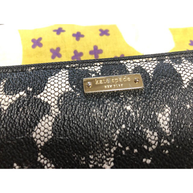 kate spade new york(ケイトスペードニューヨーク)のケイトスペード 長財布 花柄 レース レディースのファッション小物(財布)の商品写真