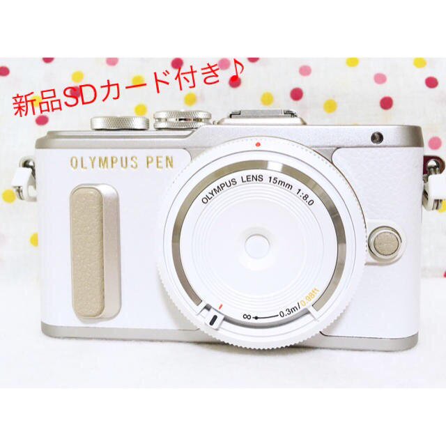 セール❤️大人気 新品 OLYMPUS PEN PL8 レンズセット ホワイト
