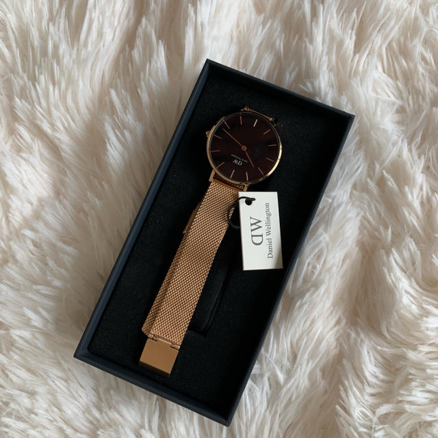 Daniel Wellington(ダニエルウェリントン)のダニエルウェリントン 美品 ピンクゴールド 腕時計 レディースのファッション小物(腕時計)の商品写真