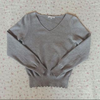 プロポーションボディドレッシング(PROPORTION BODY DRESSING)のプロポ スカラップニット(ニット/セーター)