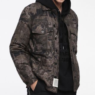 ディーゼル(DIESEL)のDIESEL ミリタリージャケット 18AW Sサイズ(ミリタリージャケット)