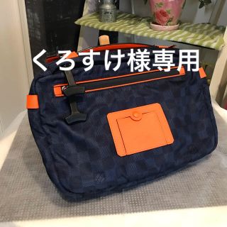 ルイヴィトン(LOUIS VUITTON)のルイヴィトン バムバッグ ボディバッグ ダミエ チャレンジ(ウエストポーチ)