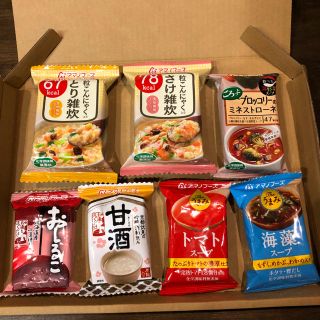 アマノフーズ 雑炊 スープ 甘酒 おしるこ(インスタント食品)
