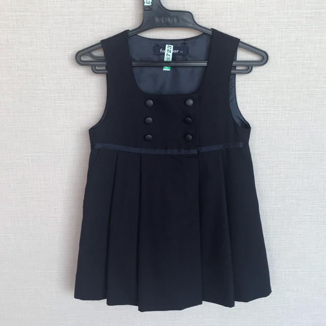 familiar(ファミリア)の現行品familiar セットアップワンピース90cm キッズ/ベビー/マタニティのキッズ服女の子用(90cm~)(ドレス/フォーマル)の商品写真