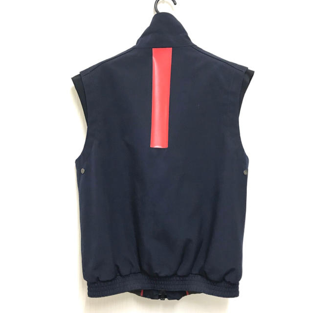 1990s PRADA  leather vest prada sport