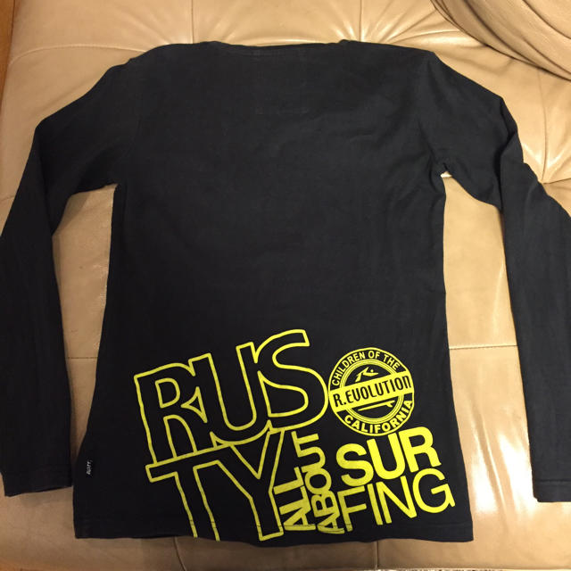 RUSTY(ラスティ)のRUSTY ロンT Lサイズ メンズのトップス(Tシャツ/カットソー(七分/長袖))の商品写真