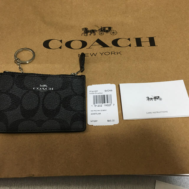 COACH コーチ パスケース コインケース 定期入れ キーリング