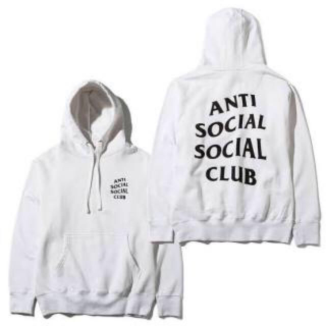 [美品]ANTI SOCIAL SOCIAL CLUB パーカー グレー S