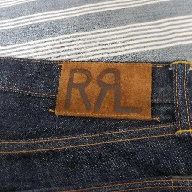 RRL(ダブルアールエル)のRRL ローストレート　デニム　正規品 メンズのパンツ(デニム/ジーンズ)の商品写真