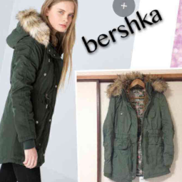 Bershka(ベルシュカ)の新品☆bershkaモッズコート☆ レディースのジャケット/アウター(モッズコート)の商品写真