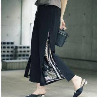 アメリヴィンテージ(Ameri VINTAGE)の【Rila様専用】LAYRERED WIDE PANTS(カジュアルパンツ)