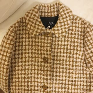 アーペーセー(A.P.C)のA.P.C チェック ロングコート(ロングコート)