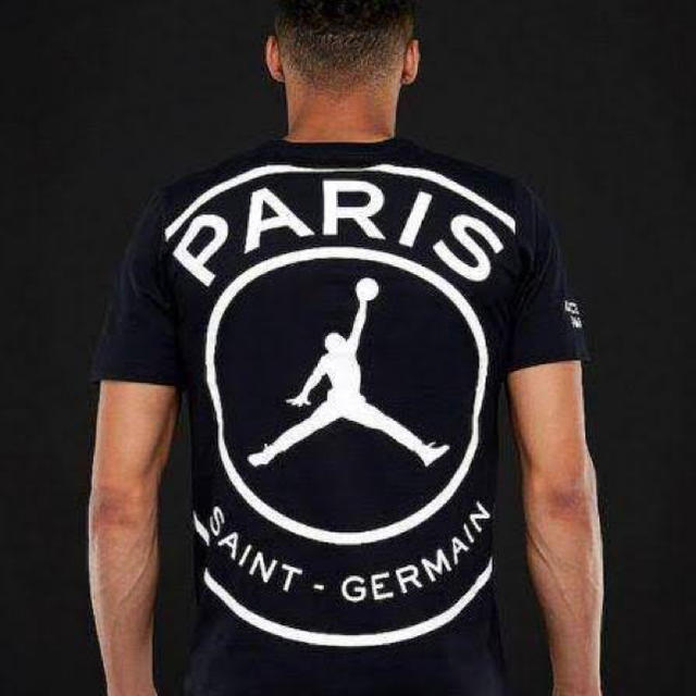 NIKE(ナイキ)のLサイズ JORDAN パリ・サンジェルマン PSG コラボ Tシャツ メンズのトップス(Tシャツ/カットソー(半袖/袖なし))の商品写真