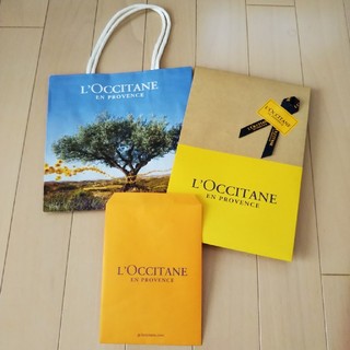 ロクシタン(L'OCCITANE)の【L'OCCITANE】袋3枚セット(ショップ袋)